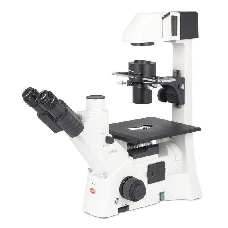 Motic Mikroskop odwrócony AE31E trino, infinity, 40x-400x, phase, Hal, 30W