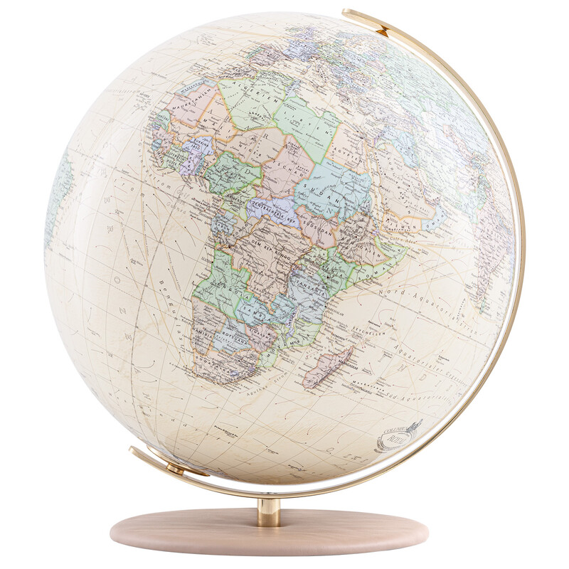 Columbus Globus Royal 40 cm gładka skóra wielbłądzia