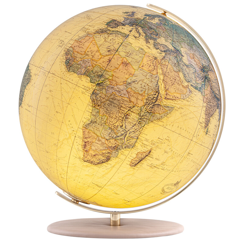 Columbus Globus Royal 40 cm gładka skóra wielbłądzia