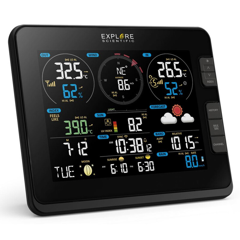 Bresser Stacja meteo Profi W-Lan Center 7in1