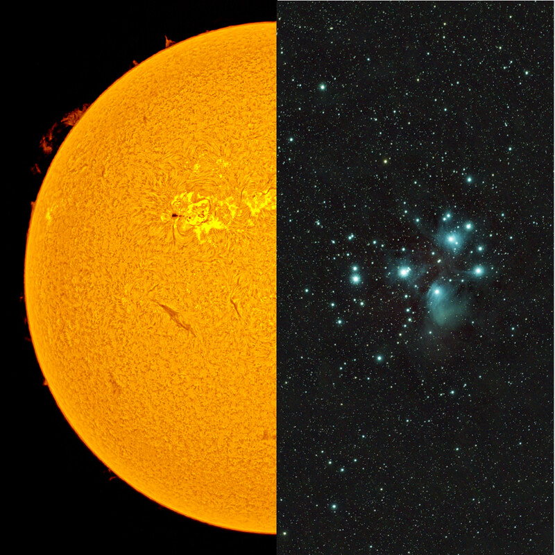 Lunt Solar Systems Teleskop do obserwacji słońca ST 60/420 LS60MT Ha B1200 BT C Allround OTA