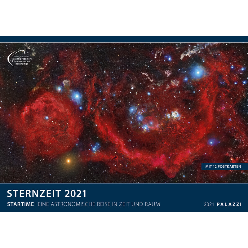 Palazzi Verlag Kalendarze Sternzeit 2021