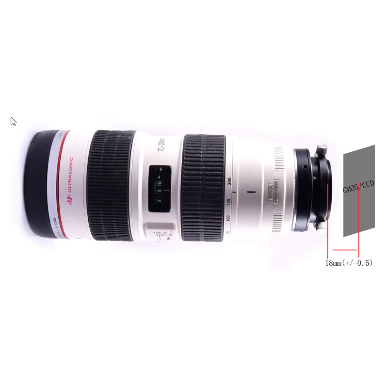 Artesky Adaptery DSLR Adapter M48 do obiektywów Canon EOS