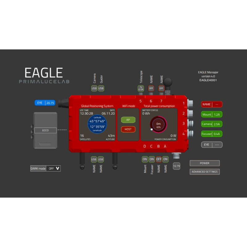 PrimaLuceLab <p>Kontroler do astrofotografii EAGLE4