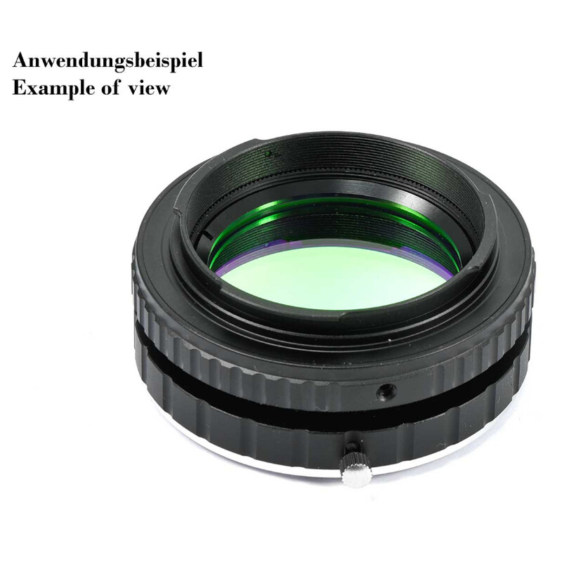 TS Optics Adaptery DSLR Adapter do obiektywów EF w aparatach fotograficznych Canon EOS R Uchwyt filtru 50 mm