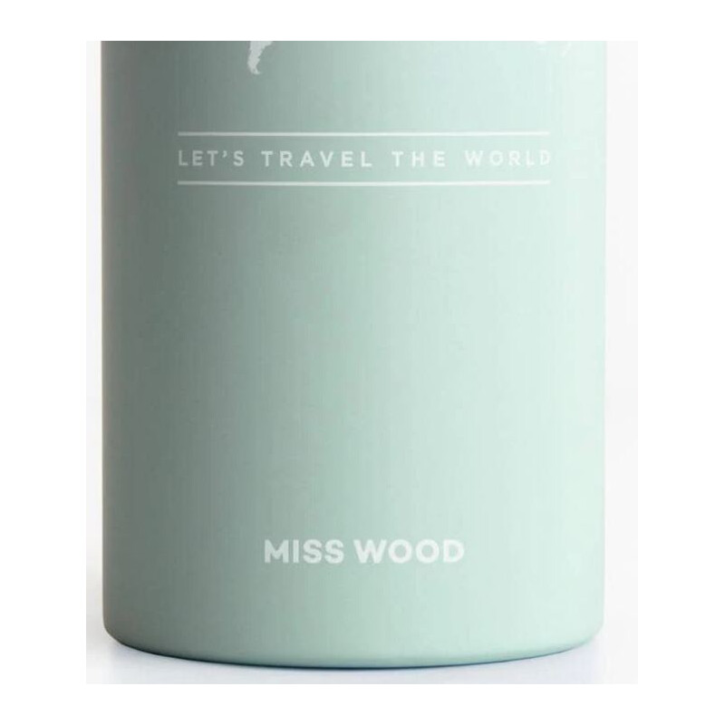 Miss Wood Butelka w kolorze jasnozielonym