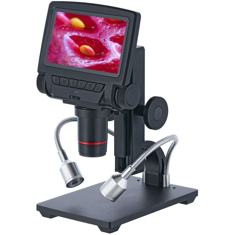 Levenhuk Mikroskop DTX RC3, cyfrowy, 5-15x opt., -260x digit.