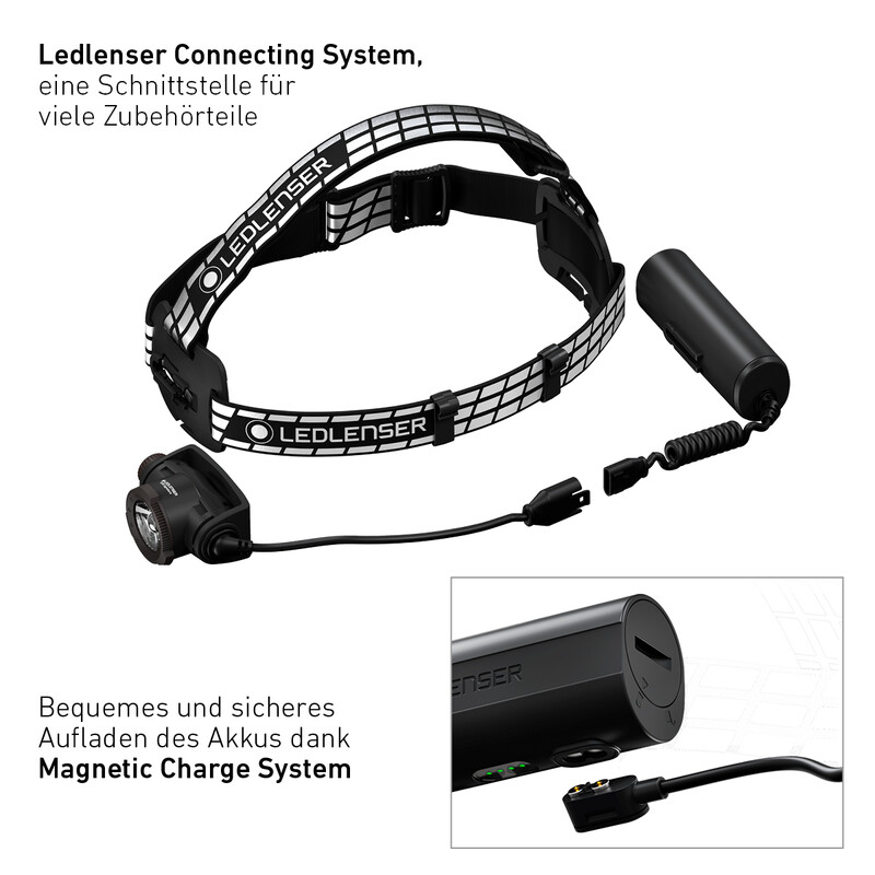 LED LENSER Latarka czołowa H7R Signature