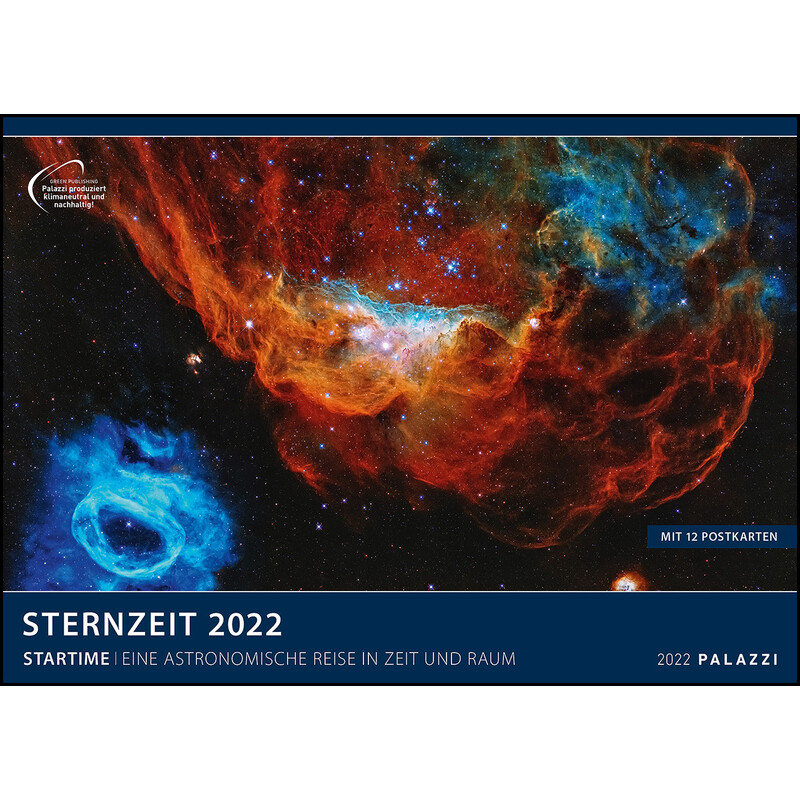 Palazzi Verlag Kalendarze Sternzeit 2022
