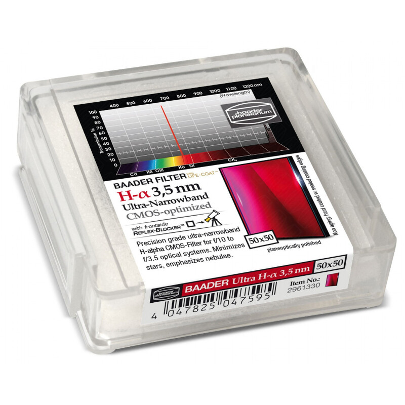 Baader Filtry H-alpha CMOS Ultra-Narrowband 50x50mm