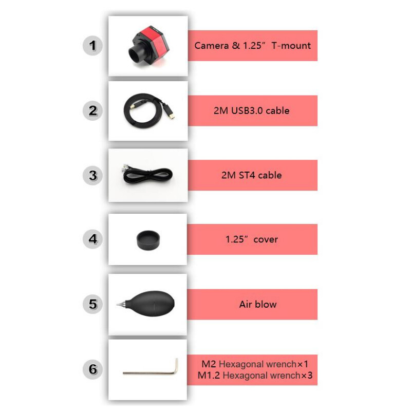 TS Optics Aparat fotograficzny TS178C USB3.0 Color