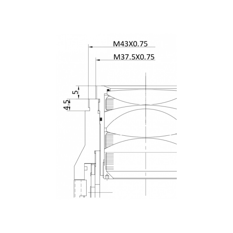 APM Okular z zoomem 7,7-15,4mm 67° 1,25"