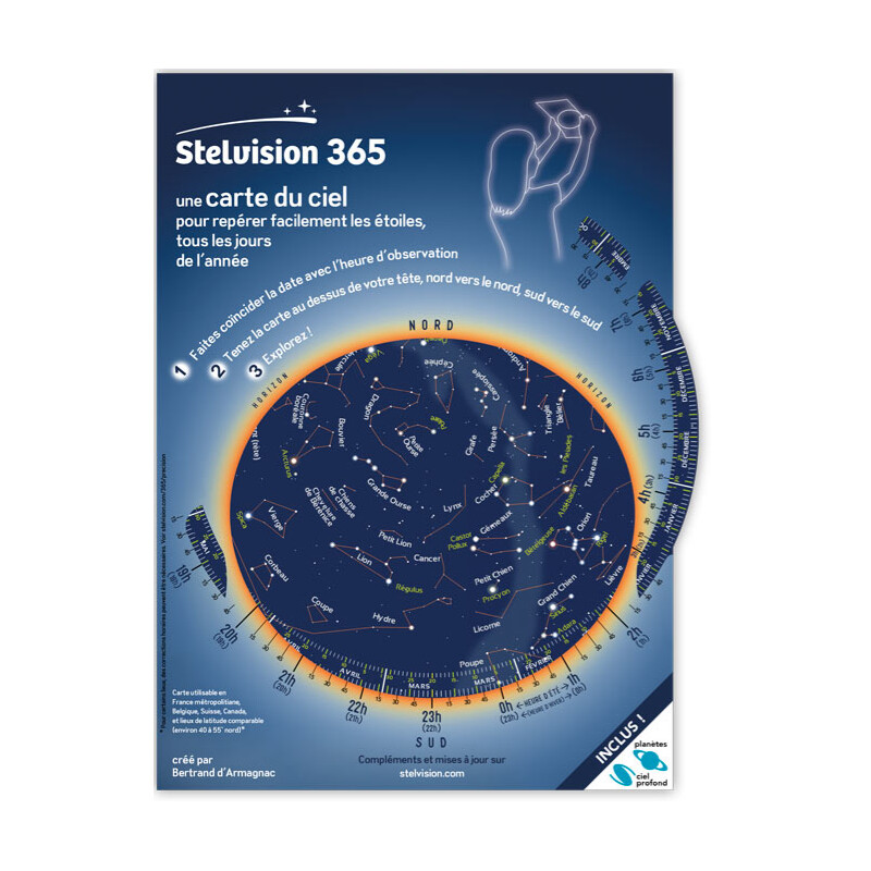Stelvision Mapa gwiazd 365