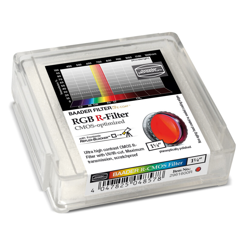 Baader Filtry RGB-R CMOS 1,25"