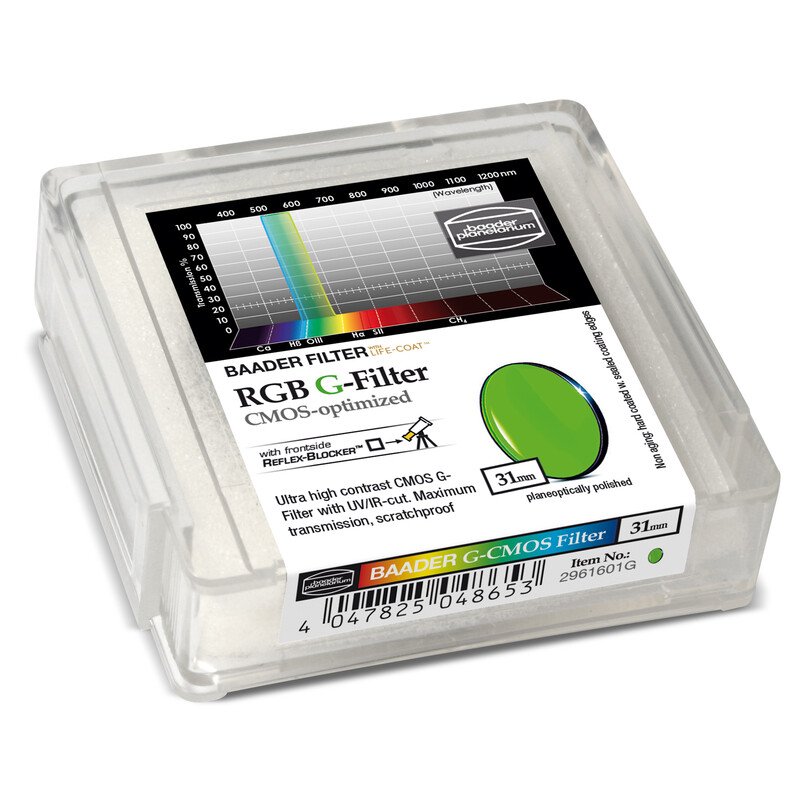 Baader Filtry RGB-G CMOS 31mm