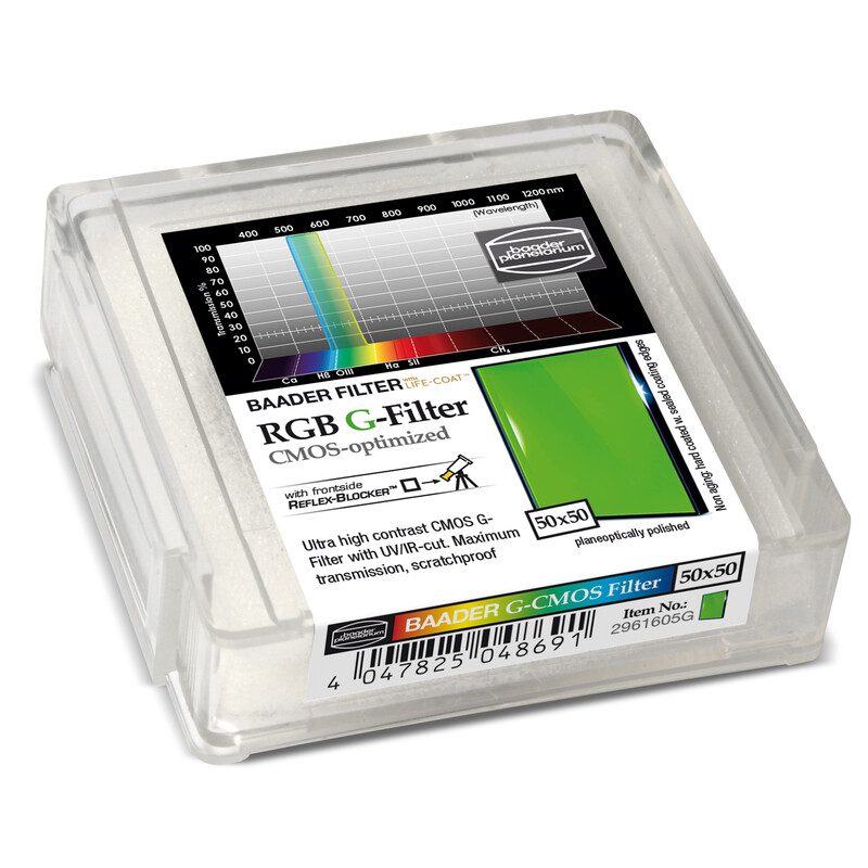 Baader Filtry RGB-G CMOS 50x50mm