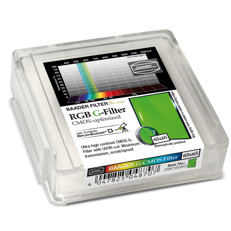 Baader Filtry RGB-G CMOS 65x65mm