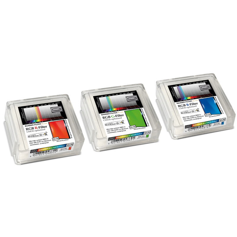 Baader Filtry RGB CMOS 50x50mm