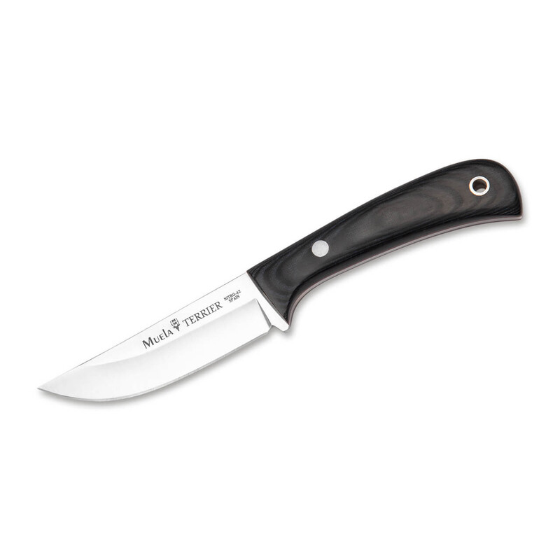 Muela Noże Terrier 9M Micarta Dark