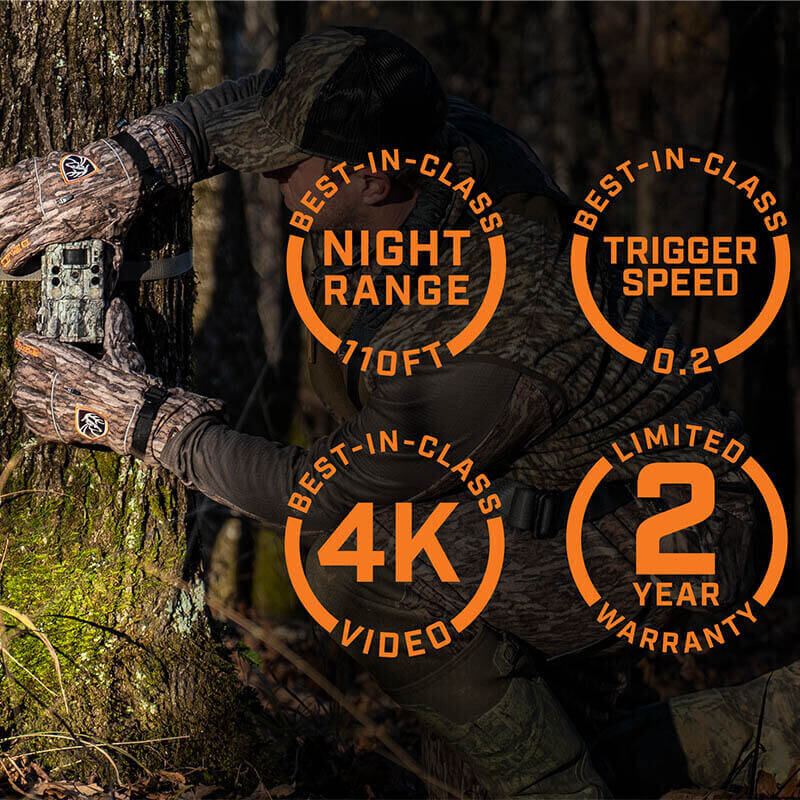 Bushnell Kamera do obserwacji dzikich zwierząt 30MP CORE 4KS Tree Bark Camo No Glow, Box 5L