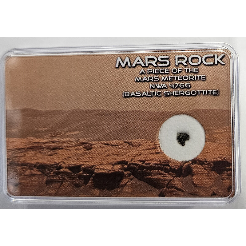 SR-Meteorites Meteoryty Prawdziwy meteoryt marsjański NWA 4766 0,007 – 0,014 grama