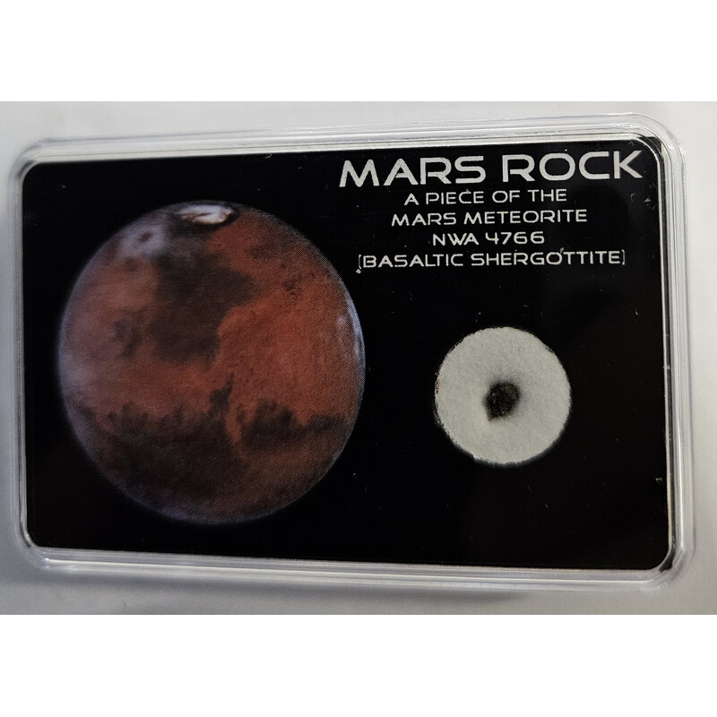 SR-Meteorites Meteoryty Prawdziwy meteoryt marsjański NWA 4766 0,007 – 0,014 grama