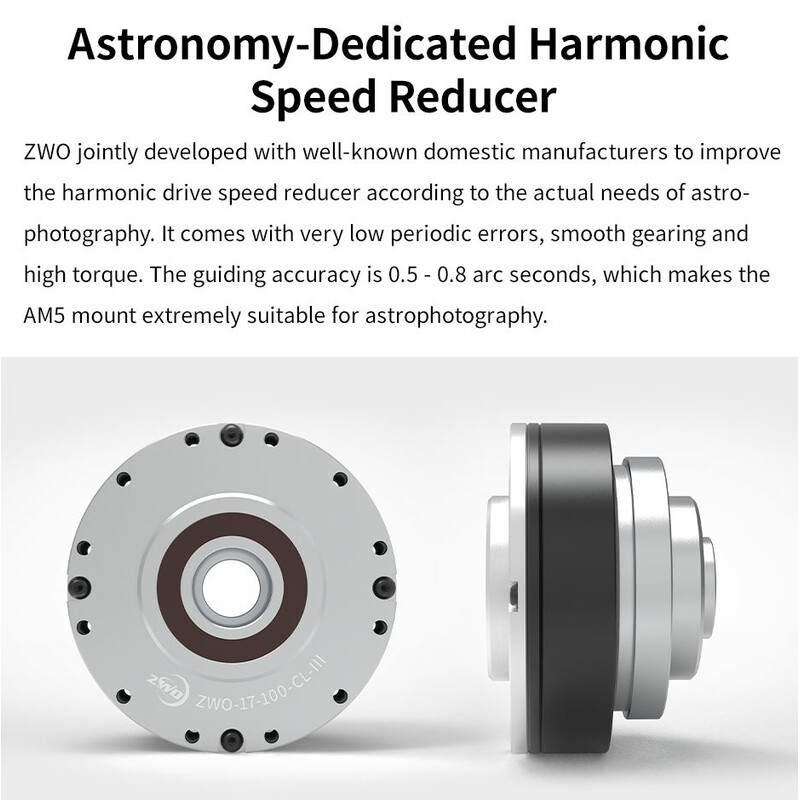 ZWO Montaż AM5 Harmonic Equatorial Mount + statyw Carbon