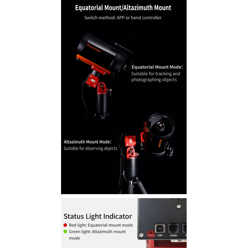 ZWO Montaż AM5 Harmonic Equatorial Mount + statyw Carbon