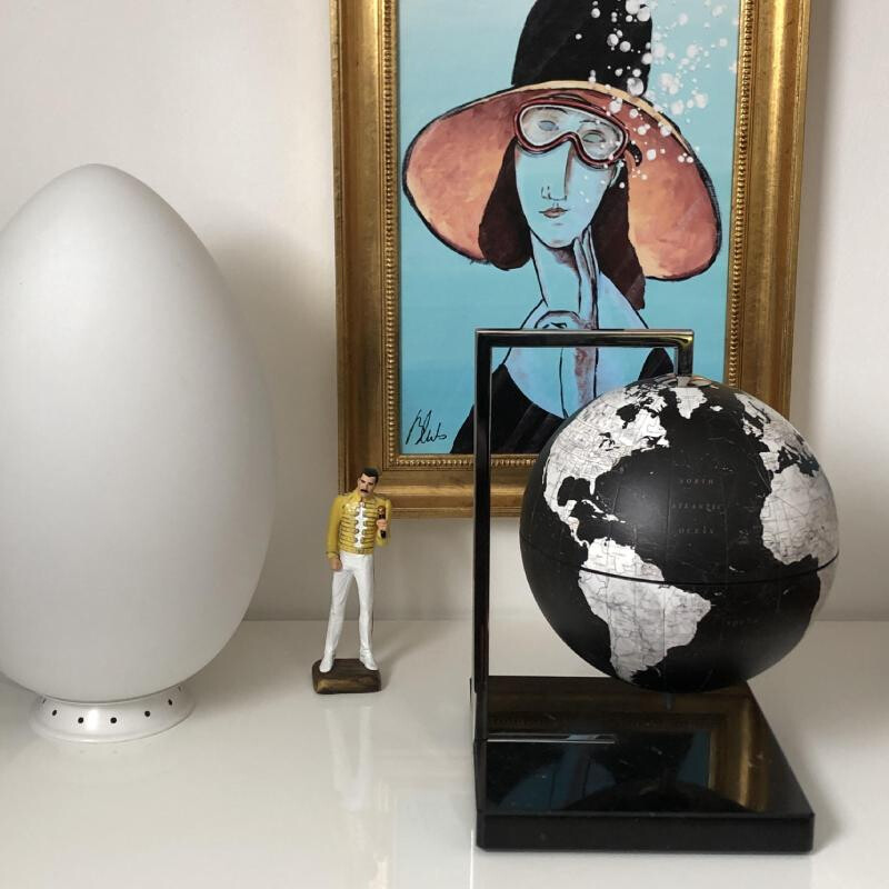 Zoffoli living Globus Quadra Black 22cm