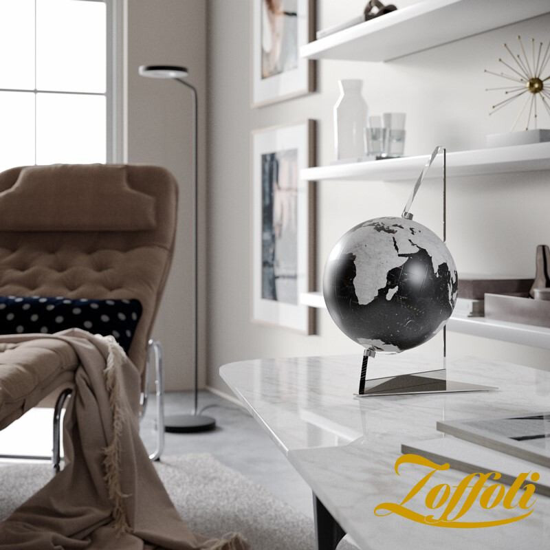 Zoffoli living Globus Vela Black 22cm