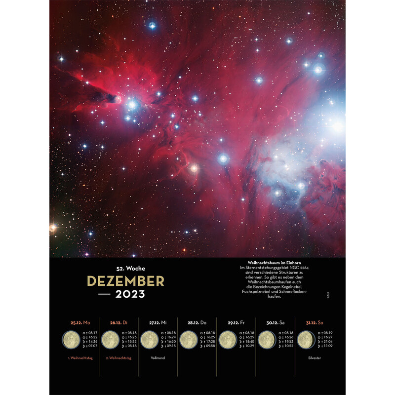 Kosmos Verlag Kalendarze Himmelsjahr 2023