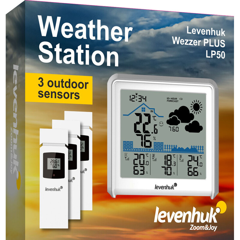 Levenhuk Stacja meteo Wezzer PLUS LP50