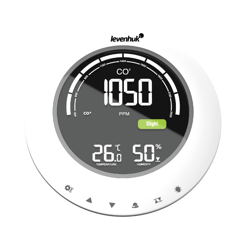 Levenhuk Wskaźnik poziomu CO2 Wezzer PLUS LP90