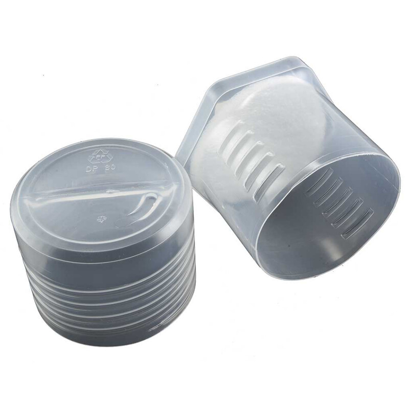 TS Optics Pojemnik na okulary / opakowanie skręcane Średnica 80 mm, wysokość 50-100 mm
