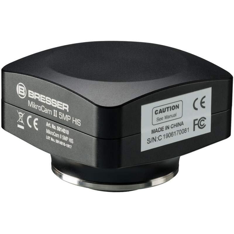 Bresser Aparat fotograficzny MikroCamII 5MP HIS, kolor, CMOS, 2/3'', 3,45 µm, USB3