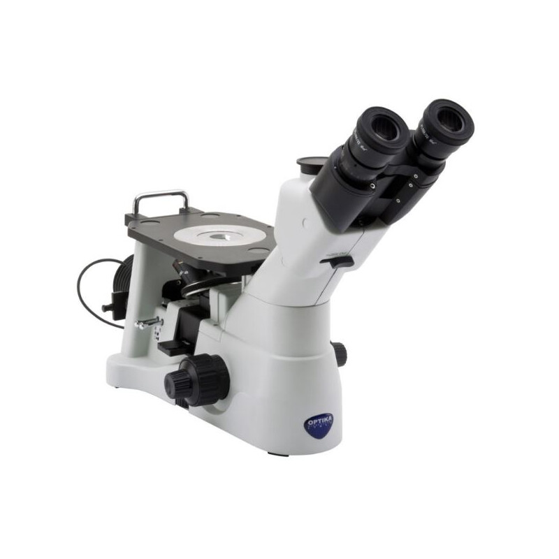 Optika Mikroskop odwrócony IM-3METLD, trino, odwrotny, 10x22mm, LED 18W,