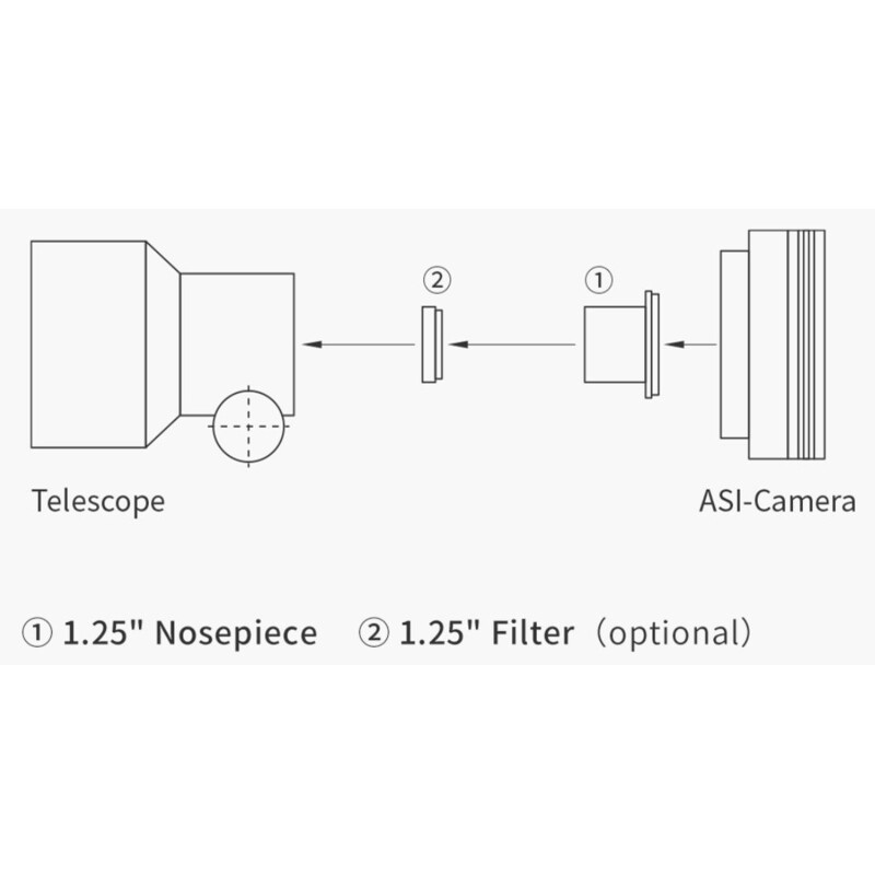 ZWO Aparat fotograficzny ASI 678 MC Color