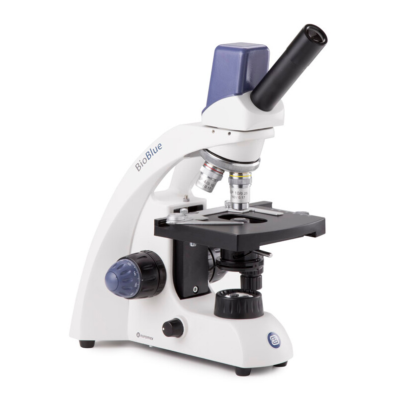 Euromex Mikroskop BioBlue, BB.4245, digital, mono, DIN, 40x - 600x, LED, 1W