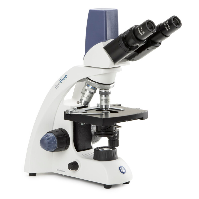 Euromex Mikroskop BioBlue, BB.4267, cyfrowy, bino, DIN, 40x - 1000x, 10/18, NeoLED, 1W