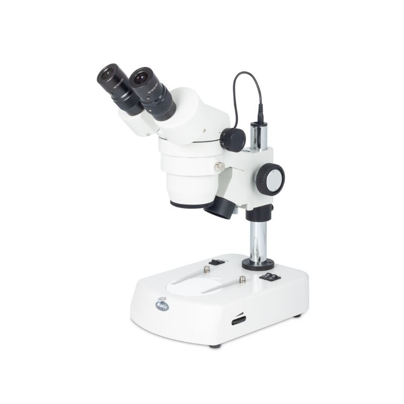 Motic Mikroskop stereoskopowy zoom SMZ140-N2LED, bino, 10x/20, Al/Dl, 3W LED