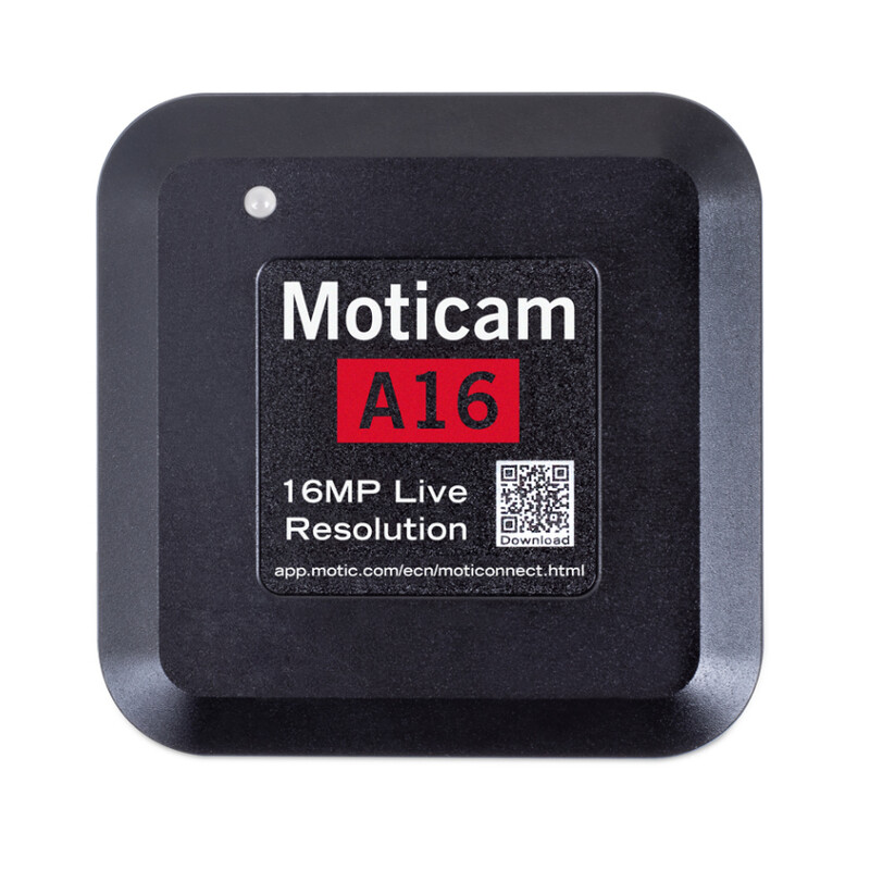 Motic Aparat fotograficzny Kamera A16, color, sCMOS, 1/2.3", 1.34µm, 30fps, 16MP, USB 2.0