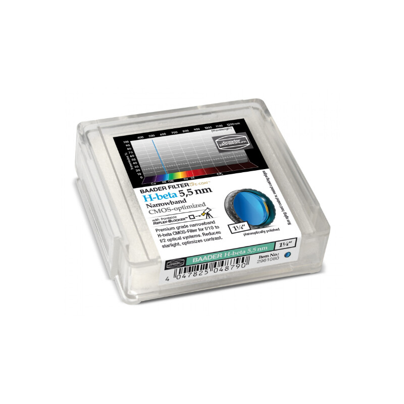 Baader Filtry H-Beta CMOS Narrowband 1,25"