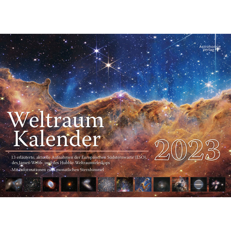 Astronomie-Verlag Kalendarze Weltraum-Kalender 2023
