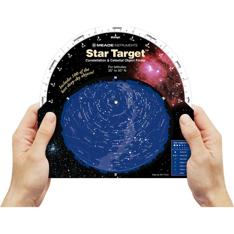Meade Planisfera z mapą gwiazd