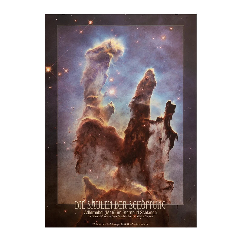 AstroMedia Plakaty Die Säulen der Schöpfung
