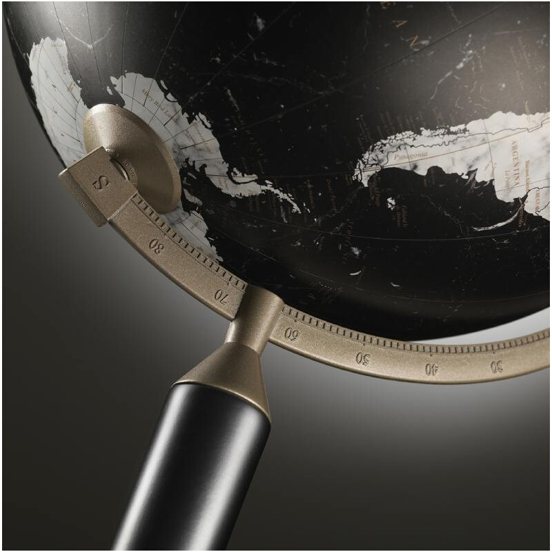 Zoffoli living Globus na podstawie Vasco da Gama All Black 40cm