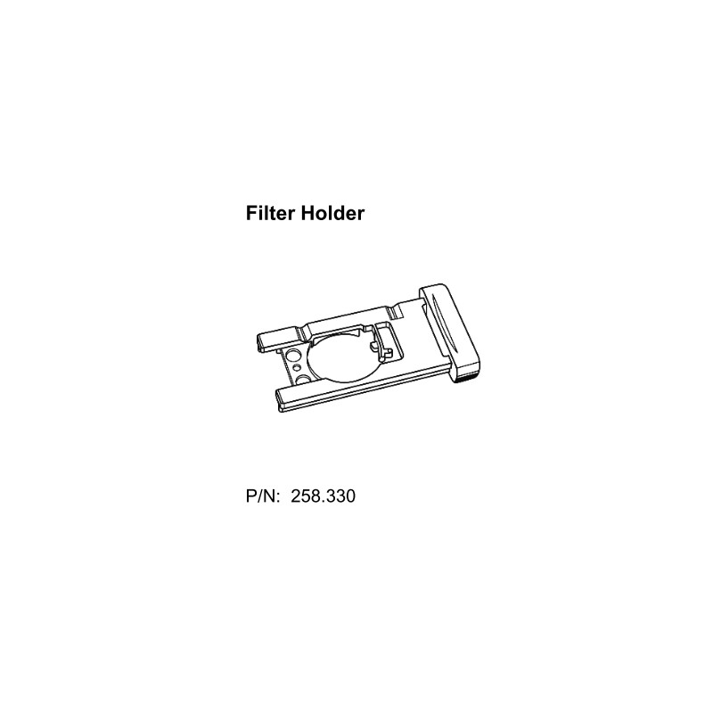 SCHOTT Pusty uchwyt filtru dla KL, dla filtra wewnętrznego Ø = 28mm