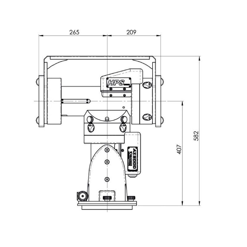 10 Micron Montaż AZ 2000 HPS Combi DT