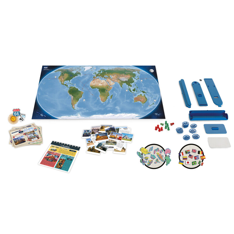 Buki Mapa dla dzieci Magnetische Weltkarte (70x38cm)