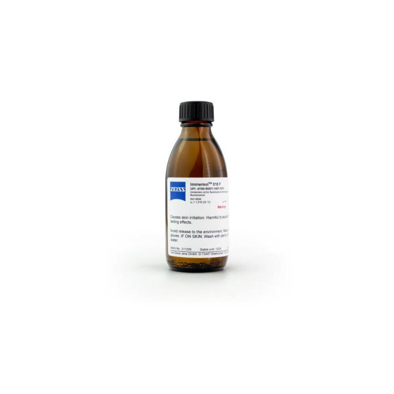 ZEISS Olej zanurzeniowy Immersol 518 F bez fluorescencji, butelka 100 ml
